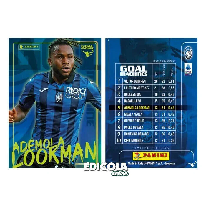Set Completo 10 CARD GOAL MACHINES - PANINI CALCIATORI 2023-2024 - Image 4