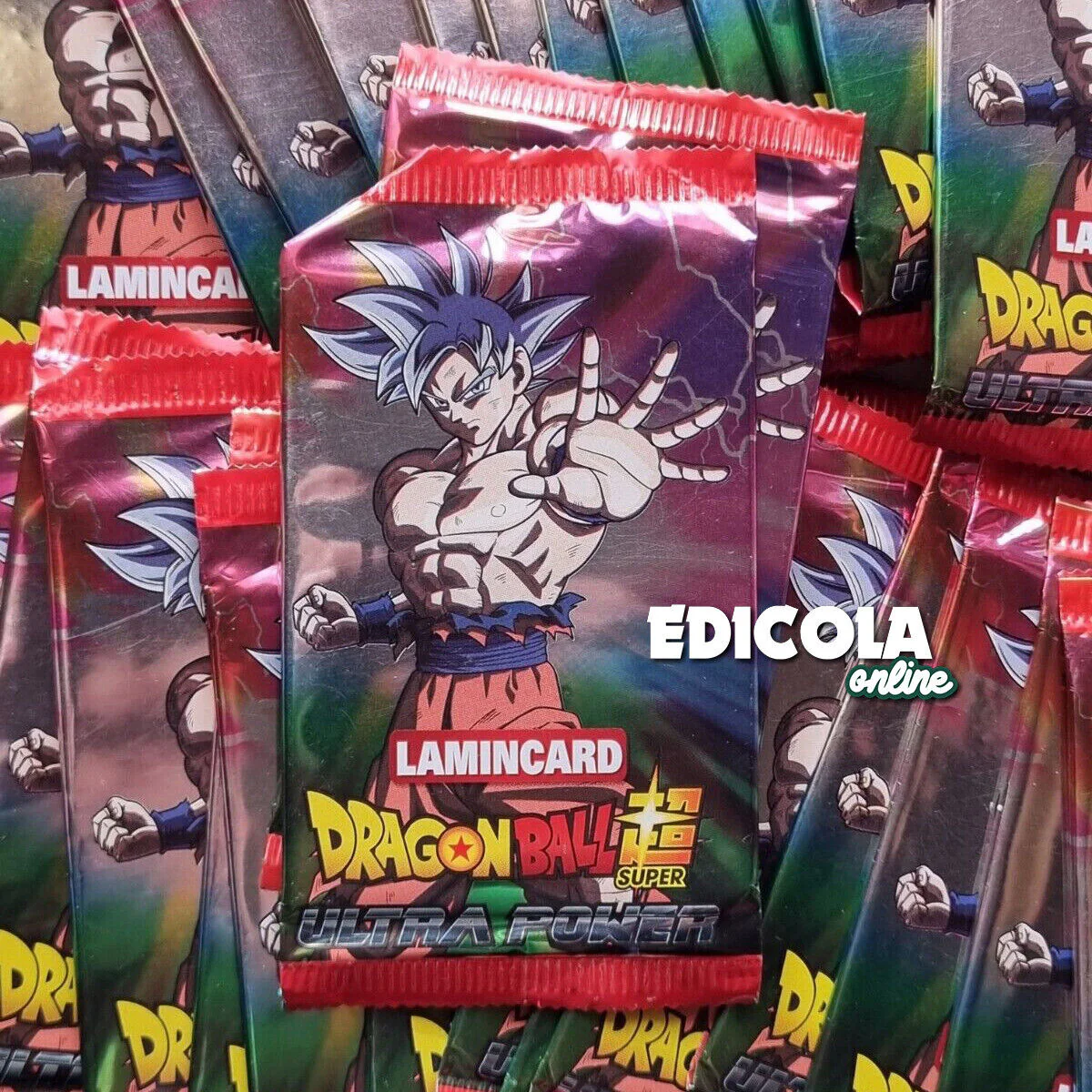 Una Bustina Sigillata di CARD DRAGONBALL Ultra Power LAMINCARDS - Image 10