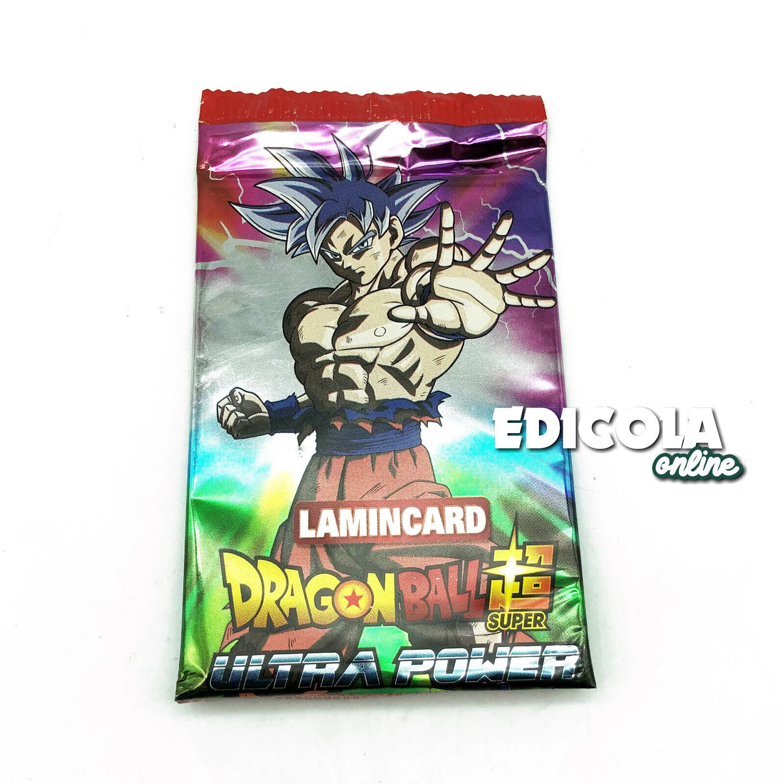 Una Bustina Sigillata di CARD DRAGONBALL Ultra Power LAMINCARDS - Image 4