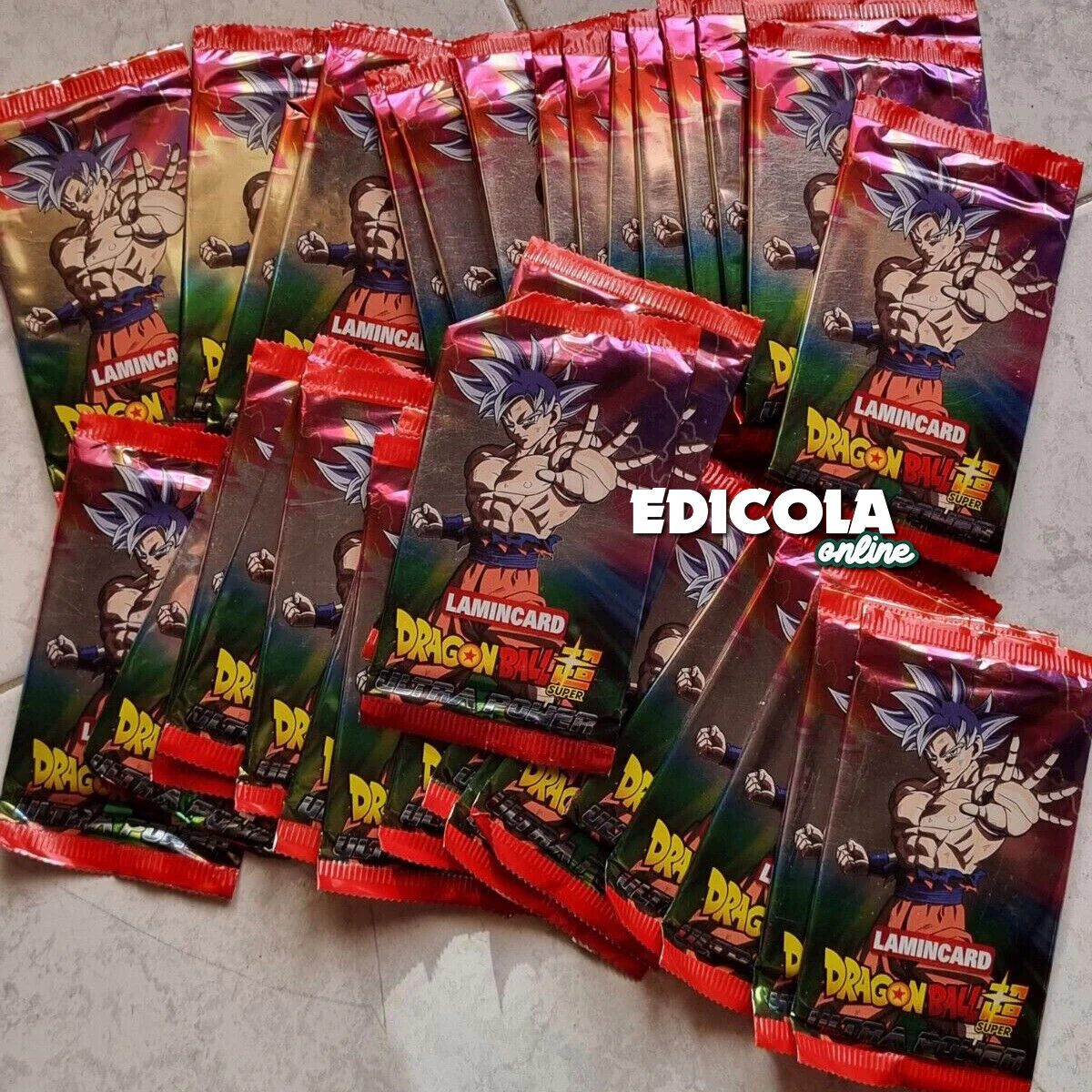 Una Bustina Sigillata di CARD DRAGONBALL Ultra Power LAMINCARDS - Image 7