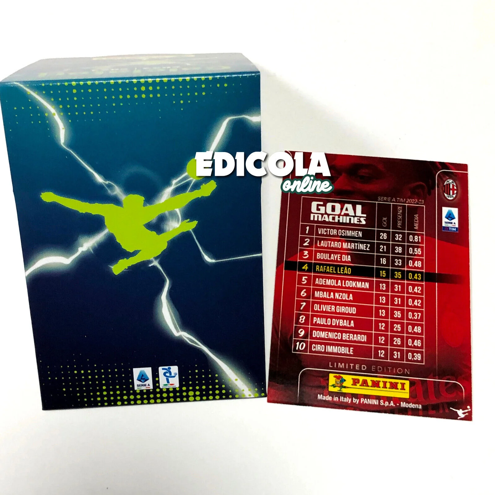 Scegli la tua Carta GOAL MACHINES 2024 - PANINI CALCIATORI 2023-24 - Image 14