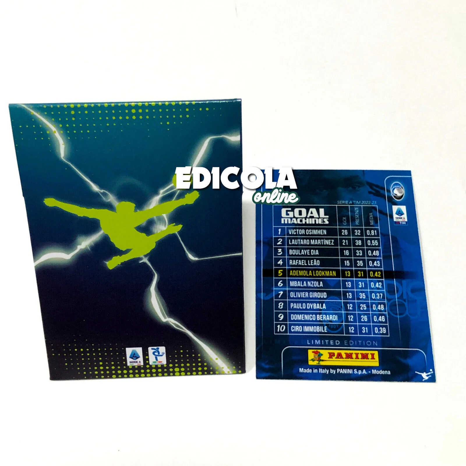 Scegli la tua Carta GOAL MACHINES 2024 - PANINI CALCIATORI 2023-24 - Image 17