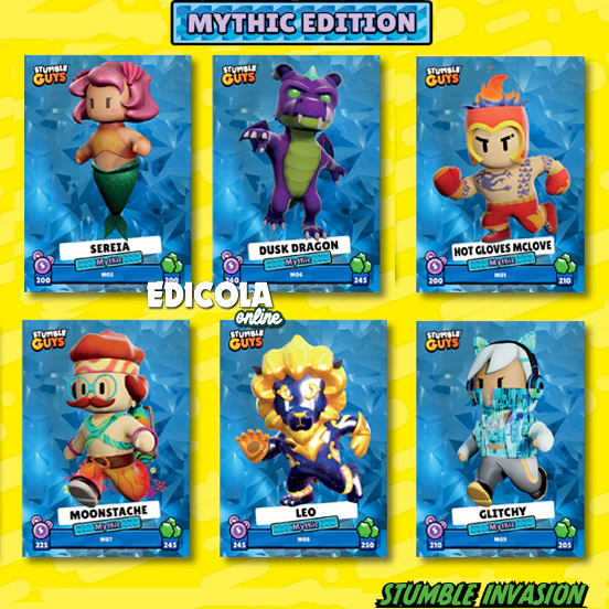 Mancolista - Scegli la Card di STUMBLE GUYS INVASION - MYTHIC EDITION CARDS - Image 3