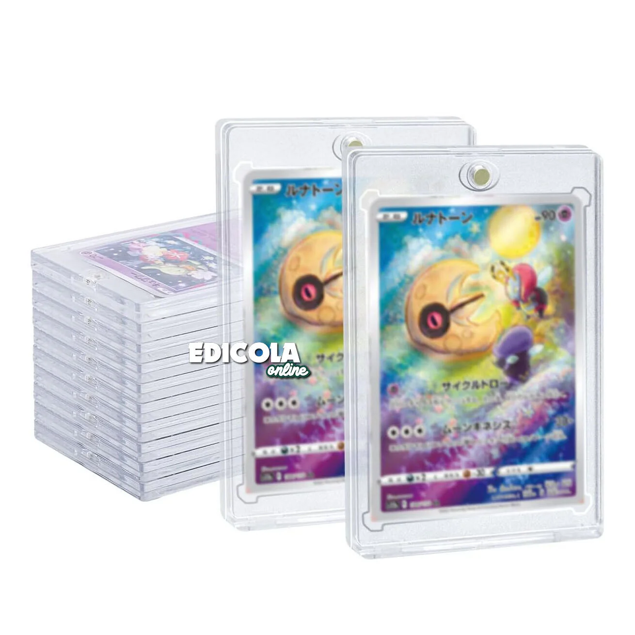 Custodia Trasparente Magnetica Protettiva UV per Carte da Collezione Card Cornice 35PT - Image 15