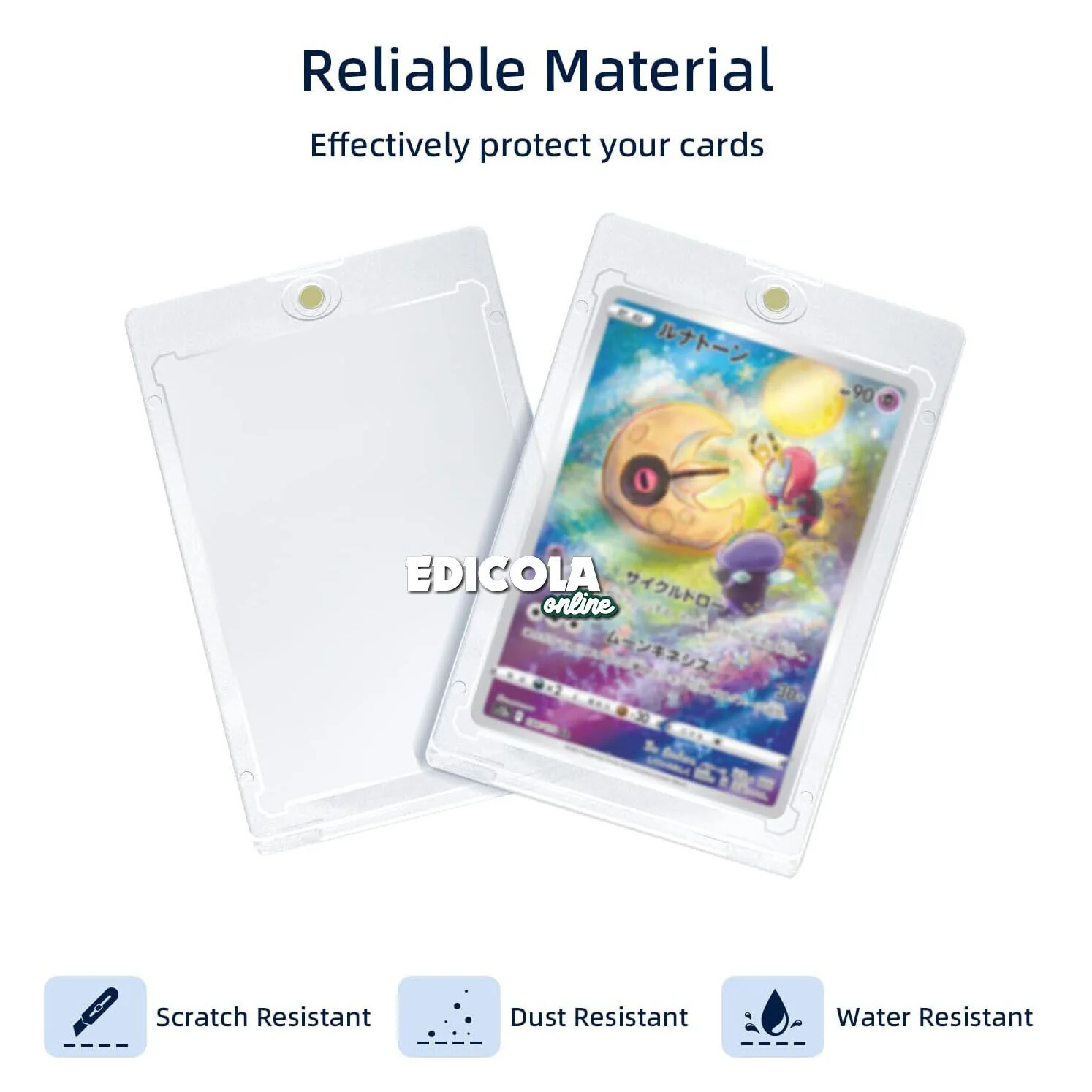 Custodia Trasparente Magnetica Protettiva UV per Carte da Collezione Card Cornice 35PT - Image 16