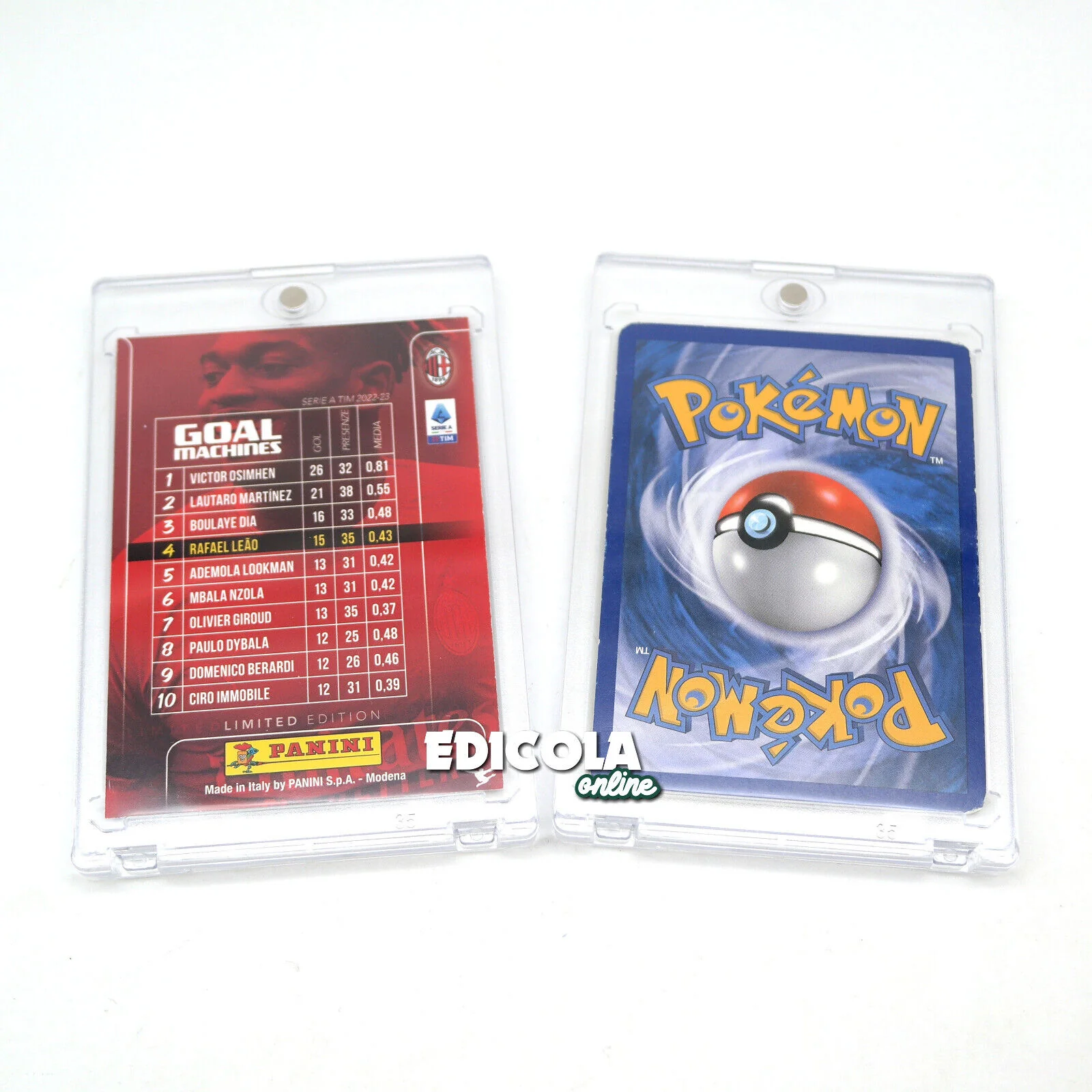 Custodia Trasparente Magnetica Protettiva UV per Carte da Collezione Card Cornice 35PT - Image 3