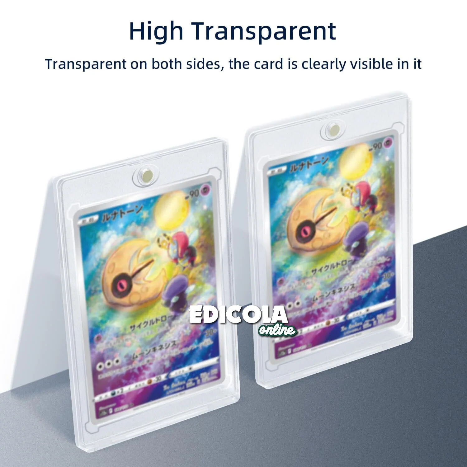 Custodia Trasparente Magnetica Protettiva UV per Carte da Collezione Card Cornice 35PT - Image 5