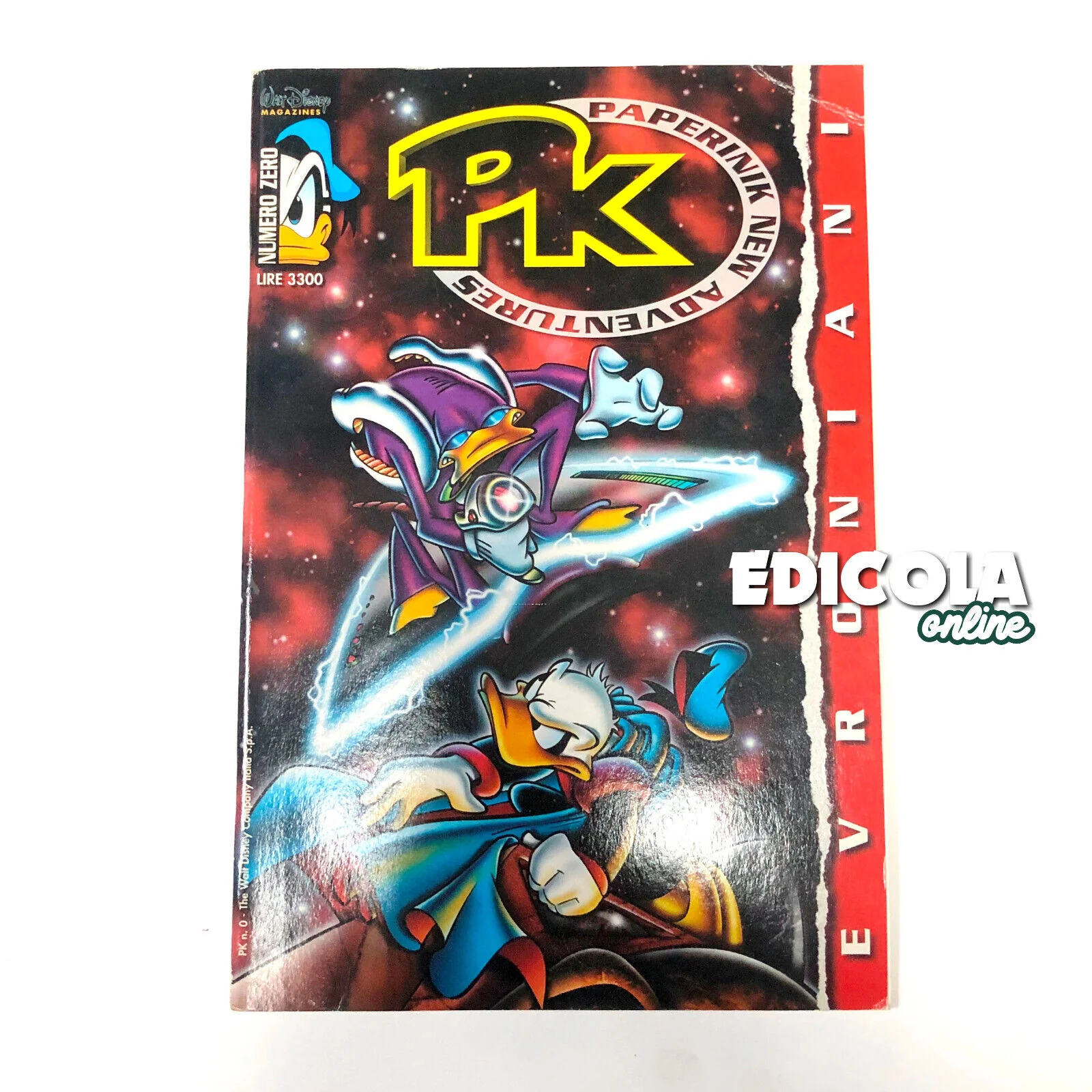 3x Fumetti PKNA Numero Zero 0/2 0/3 Paperinik New Adventures PK Disney Pikappa - Image 3