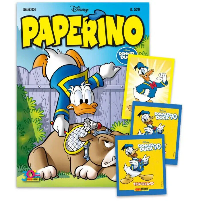 Set Completo 5/5 Album e Bustine di Figurine PAPERINO 90 Anni Donal Duck + Fumetti Topolino - Image 6