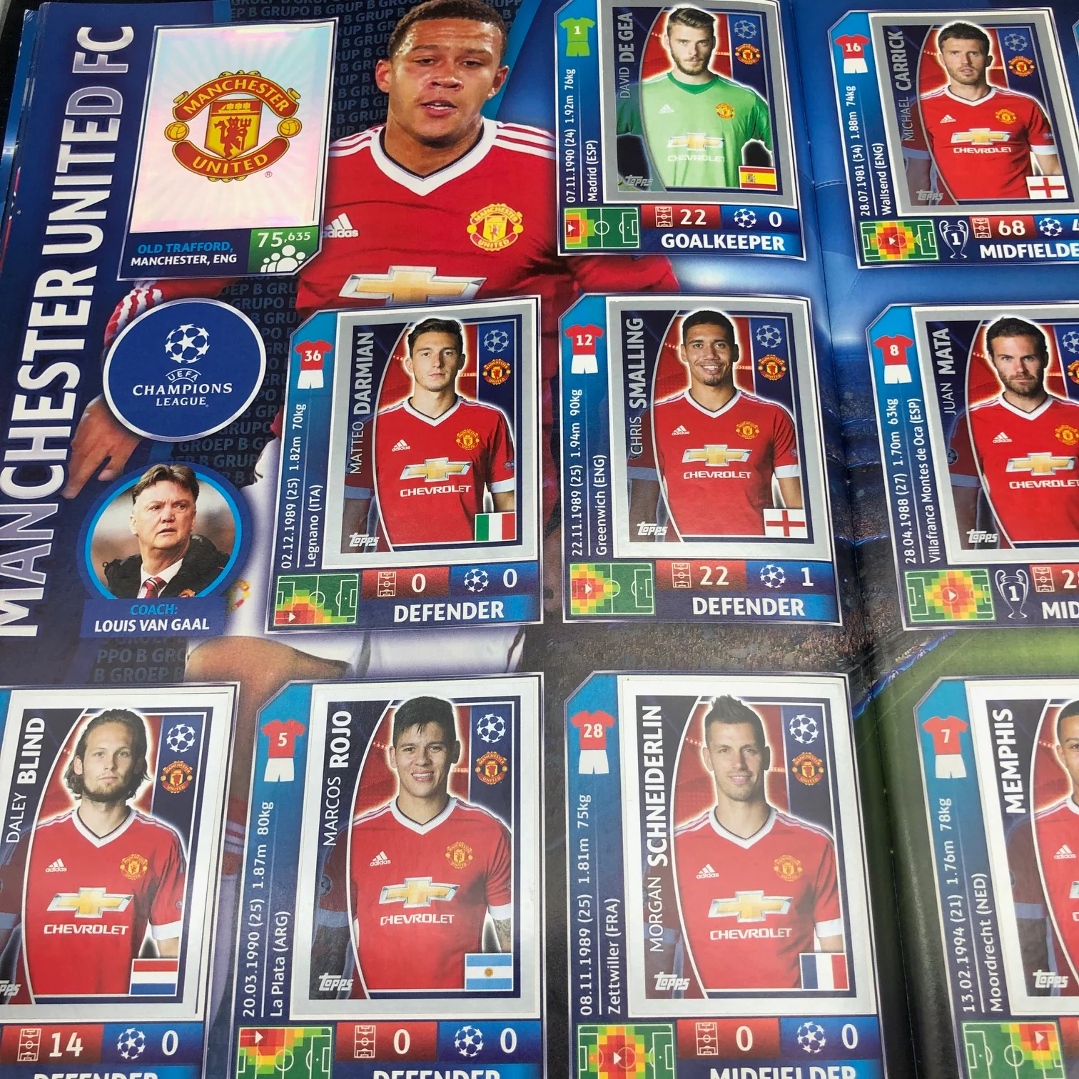 Album Completo di Figurine Calciatori CHAMPIONS LEAGUE 2015-16 Topps Uefa 2016 - Image 10