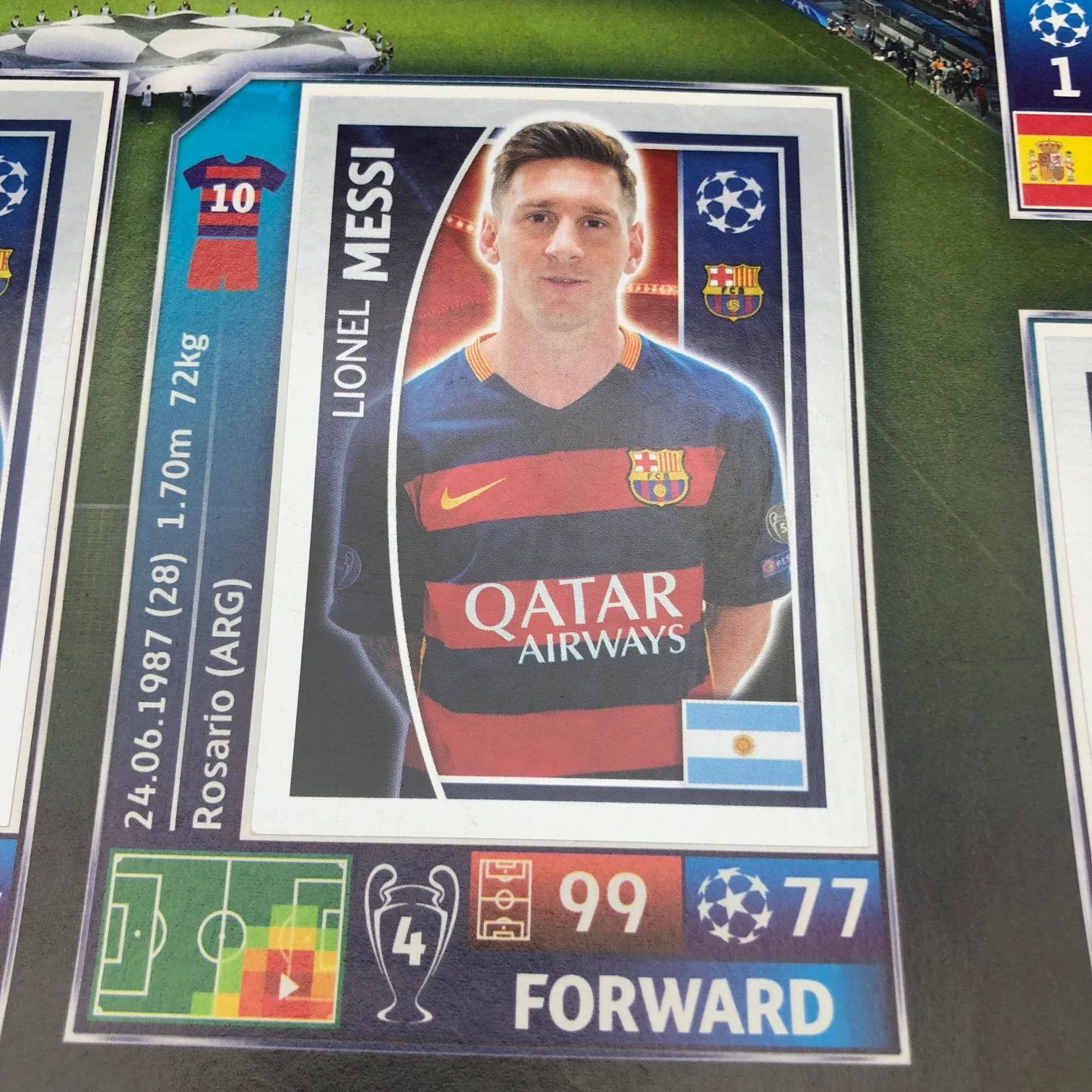 Album Completo di Figurine Calciatori CHAMPIONS LEAGUE 2015-16 Topps Uefa 2016 - Image 13