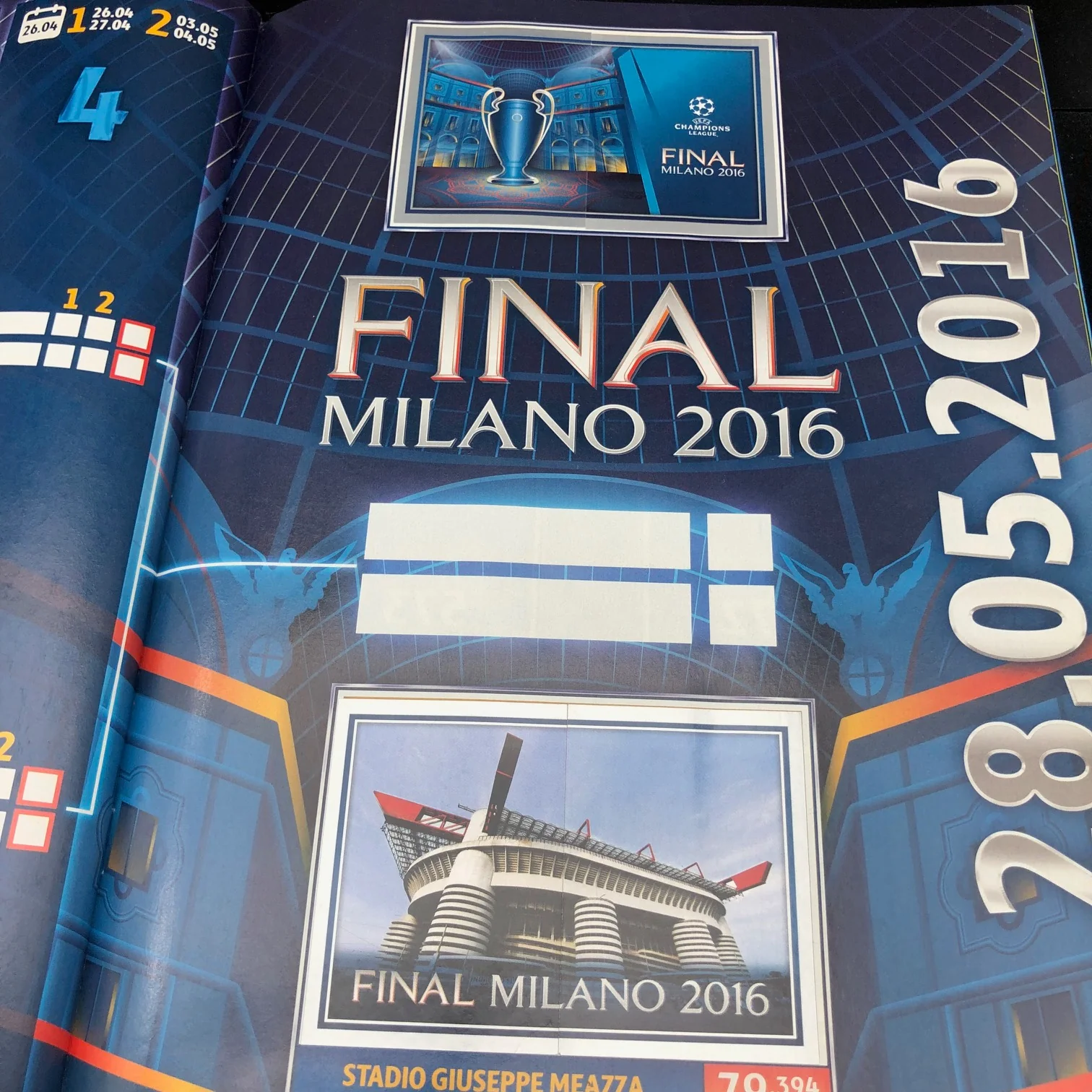Album Completo di Figurine Calciatori CHAMPIONS LEAGUE 2015-16 Topps Uefa 2016 - Image 19