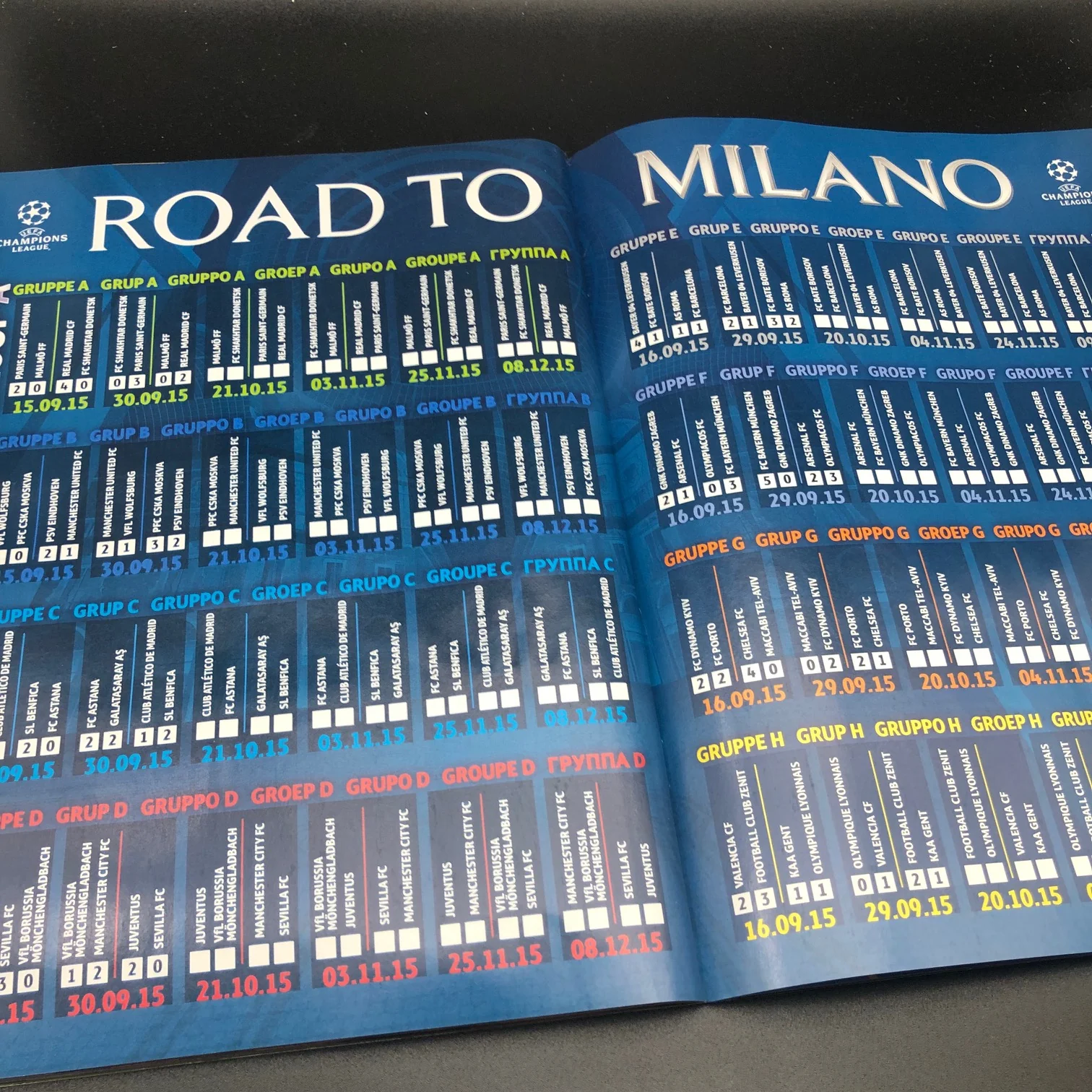 Album Completo di Figurine Calciatori CHAMPIONS LEAGUE 2015-16 Topps Uefa 2016 - Image 20