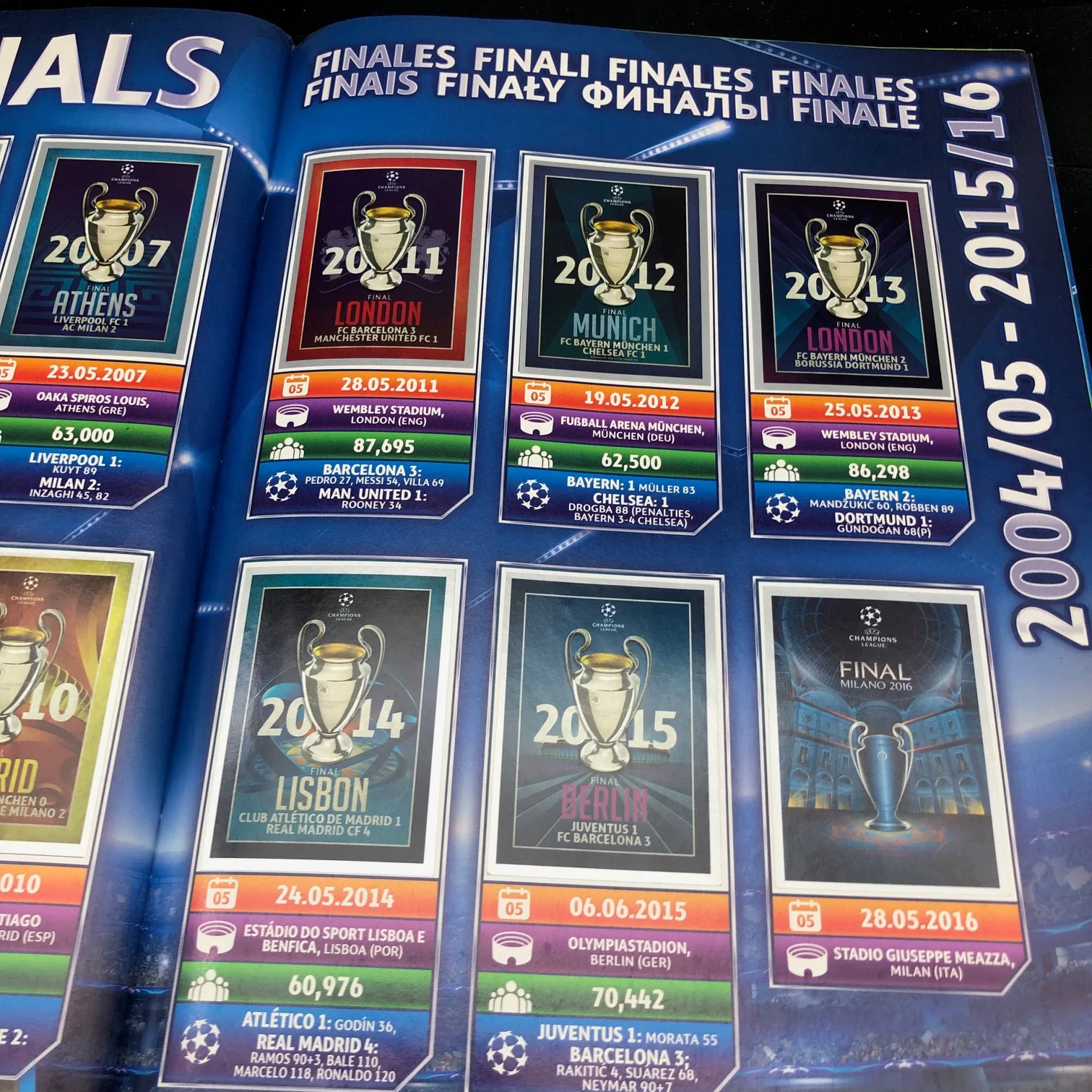 Album Completo di Figurine Calciatori CHAMPIONS LEAGUE 2015-16 Topps Uefa 2016 - Image 21