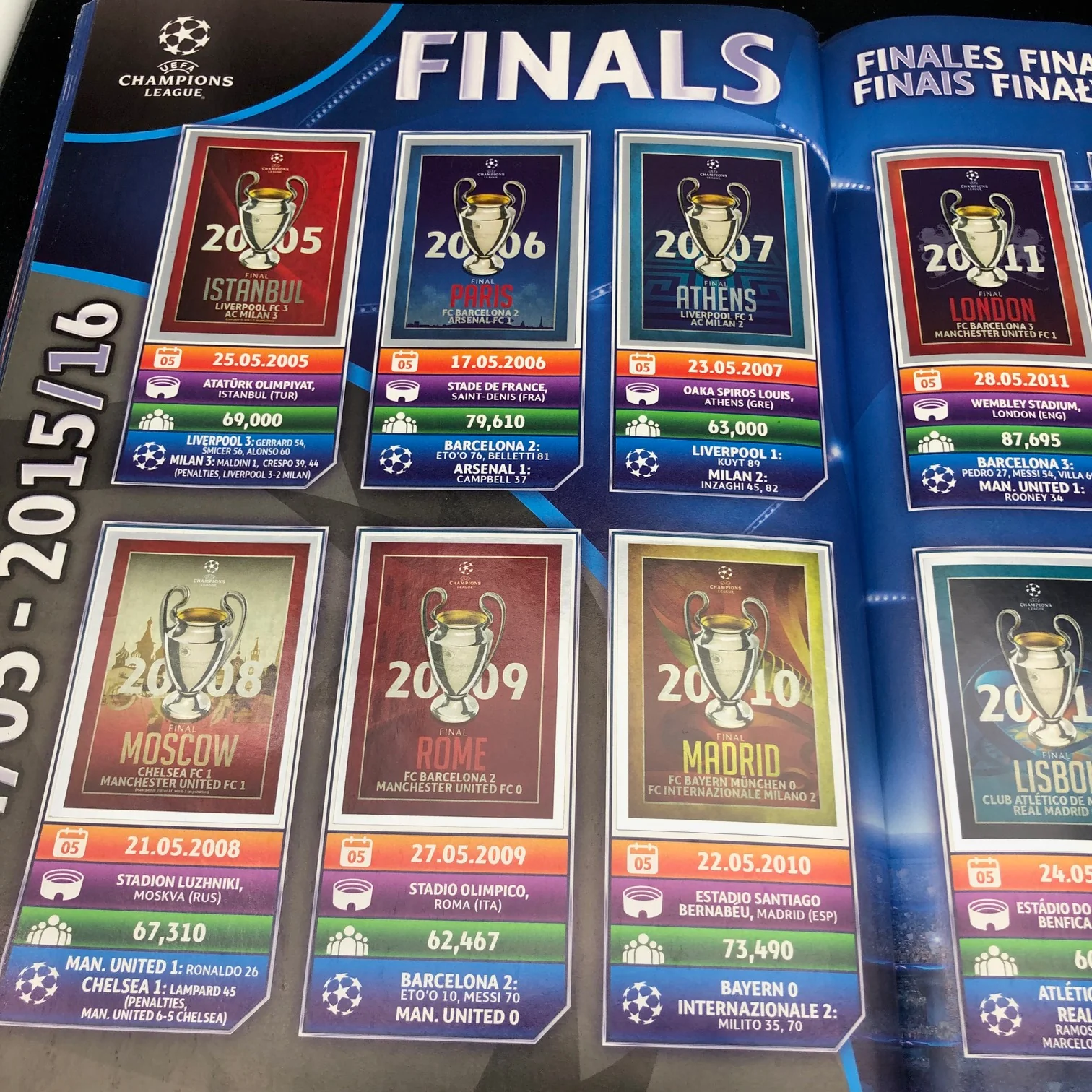 Album Completo di Figurine Calciatori CHAMPIONS LEAGUE 2015-16 Topps Uefa 2016 - Image 22