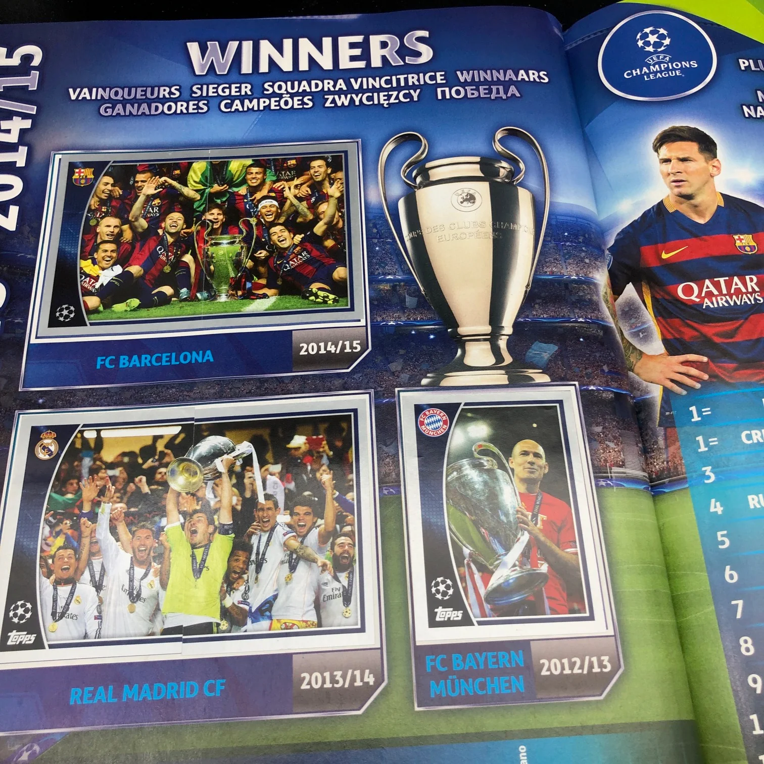 Album Completo di Figurine Calciatori CHAMPIONS LEAGUE 2015-16 Topps Uefa 2016 - Image 24