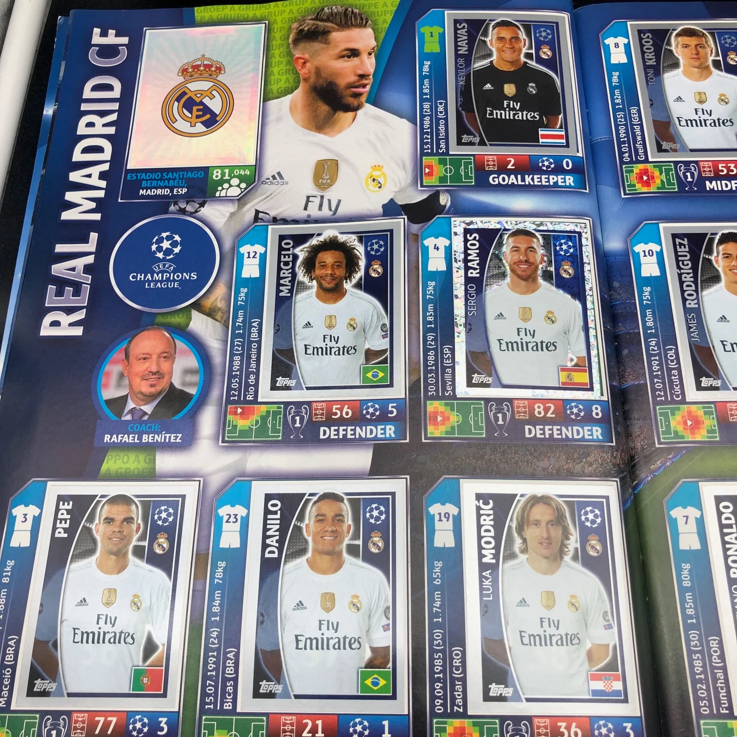 Album Completo di Figurine Calciatori CHAMPIONS LEAGUE 2015-16 Topps Uefa 2016 - Image 6