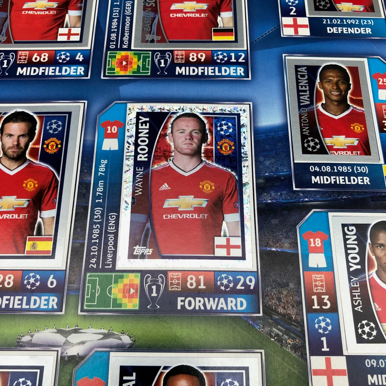 Album Completo di Figurine Calciatori CHAMPIONS LEAGUE 2015-16 Topps Uefa 2016 - Image 9