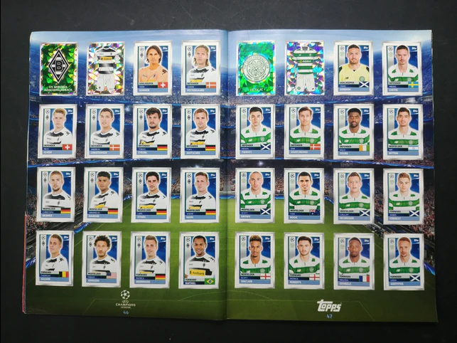 Album Completo di Figurine Calciatori CHAMPIONS LEAGUE 2016-17 Topps Uefa 2017 - Image 16
