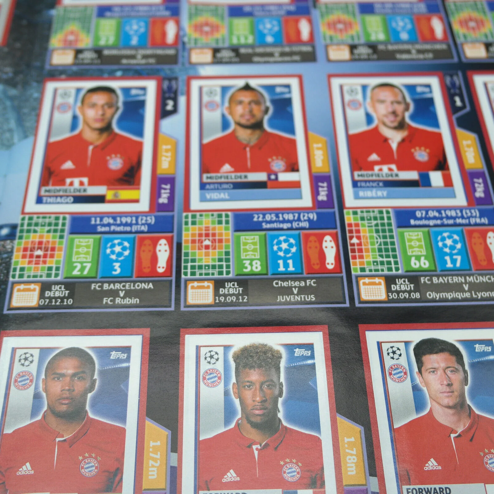 Album Completo di Figurine Calciatori CHAMPIONS LEAGUE 2016-17 Topps Uefa 2017 - Image 22