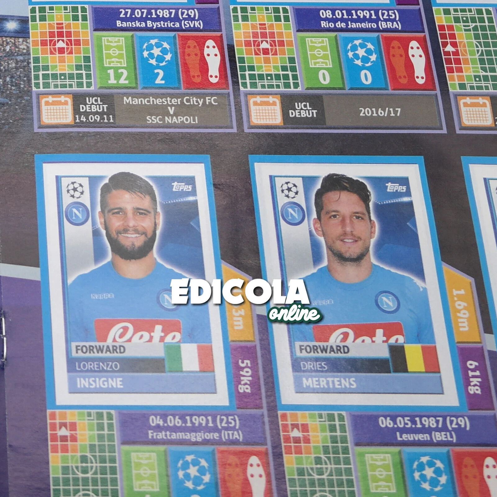 Album Completo di Figurine Calciatori CHAMPIONS LEAGUE 2016-17 Topps Uefa 2017 - Image 8