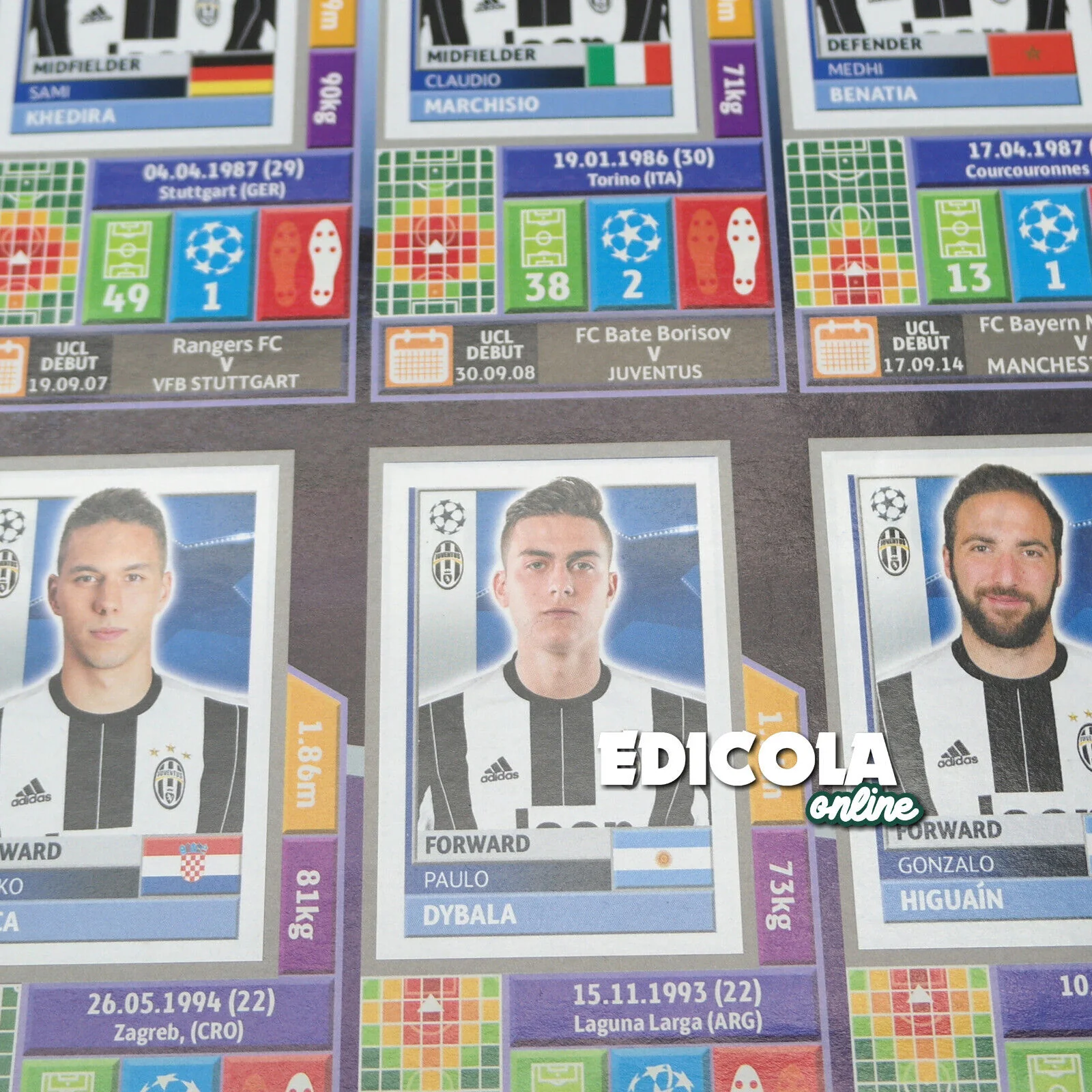 Album Completo di Figurine Calciatori CHAMPIONS LEAGUE 2016-17 Topps Uefa 2017 - Image 9