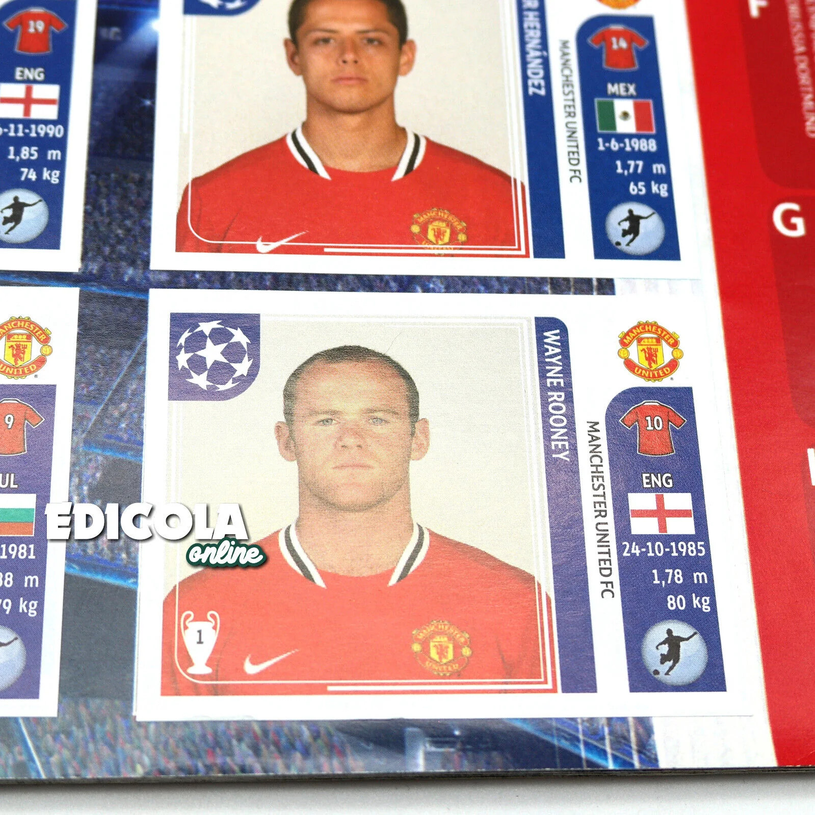 Album Completo di Figurine Calciatori Panini CHAMPIONS LEAGUE 2011-12 Uefa 2012 - Image 10