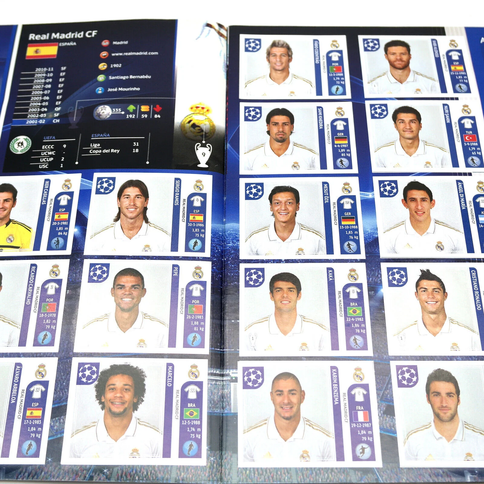 Album Completo di Figurine Calciatori Panini CHAMPIONS LEAGUE 2011-12 Uefa 2012 - Image 11