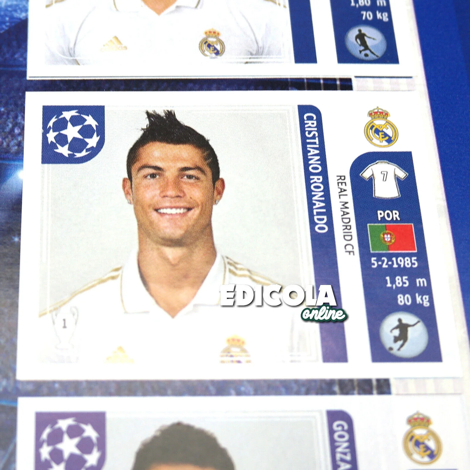 Album Completo di Figurine Calciatori Panini CHAMPIONS LEAGUE 2011-12 Uefa 2012 - Image 12