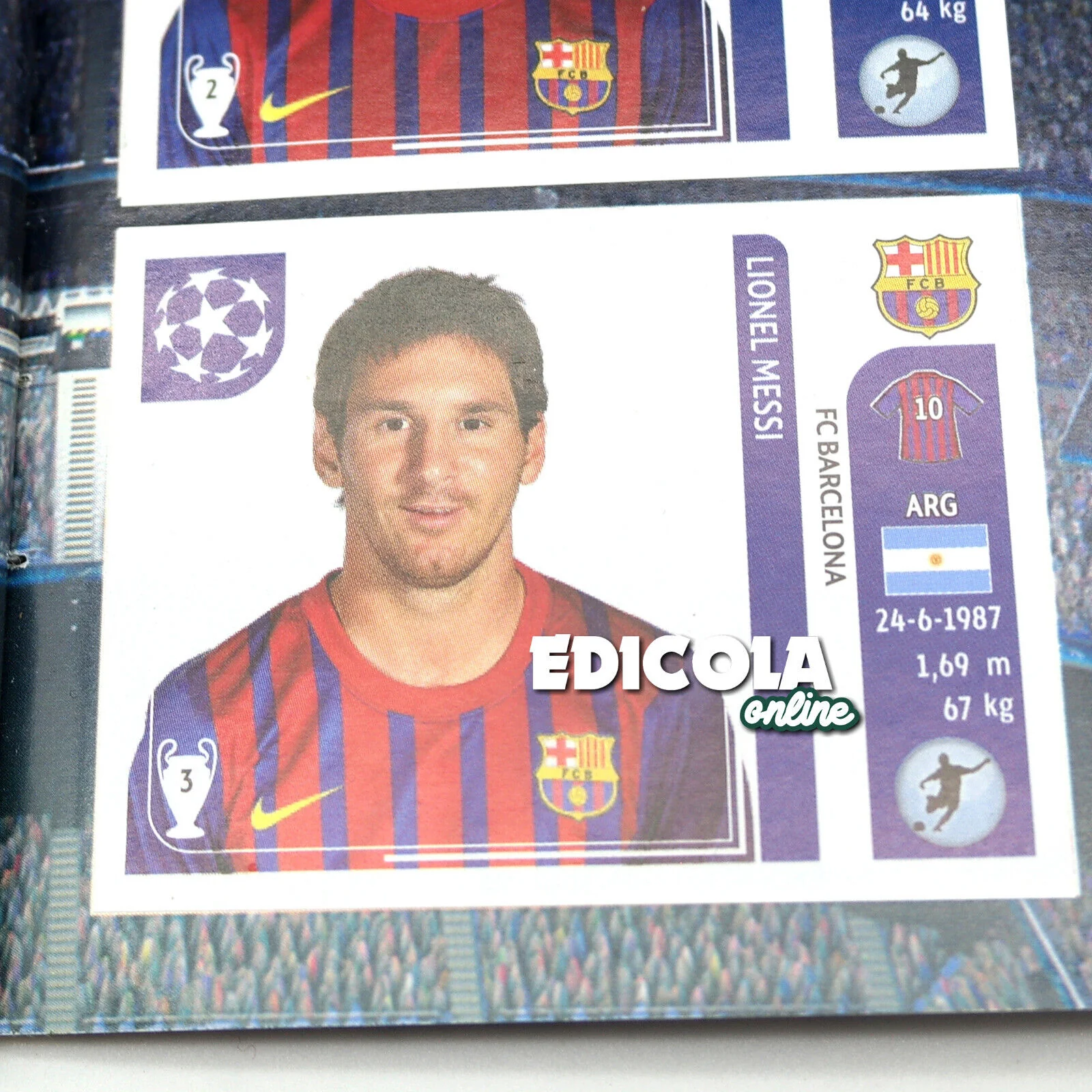 Album Completo di Figurine Calciatori Panini CHAMPIONS LEAGUE 2011-12 Uefa 2012 - Image 17