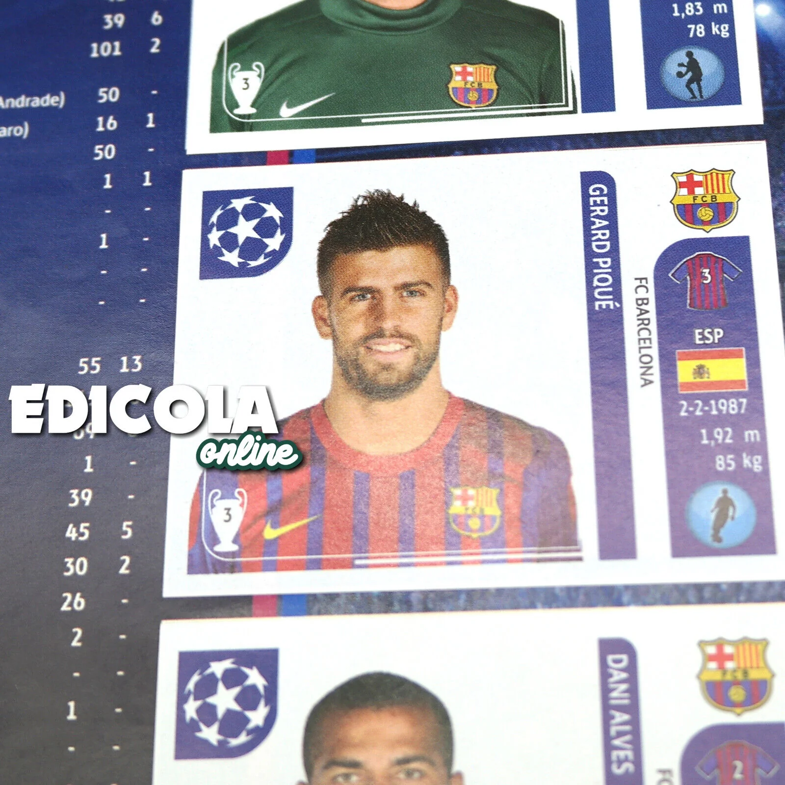 Album Completo di Figurine Calciatori Panini CHAMPIONS LEAGUE 2011-12 Uefa 2012 - Image 18