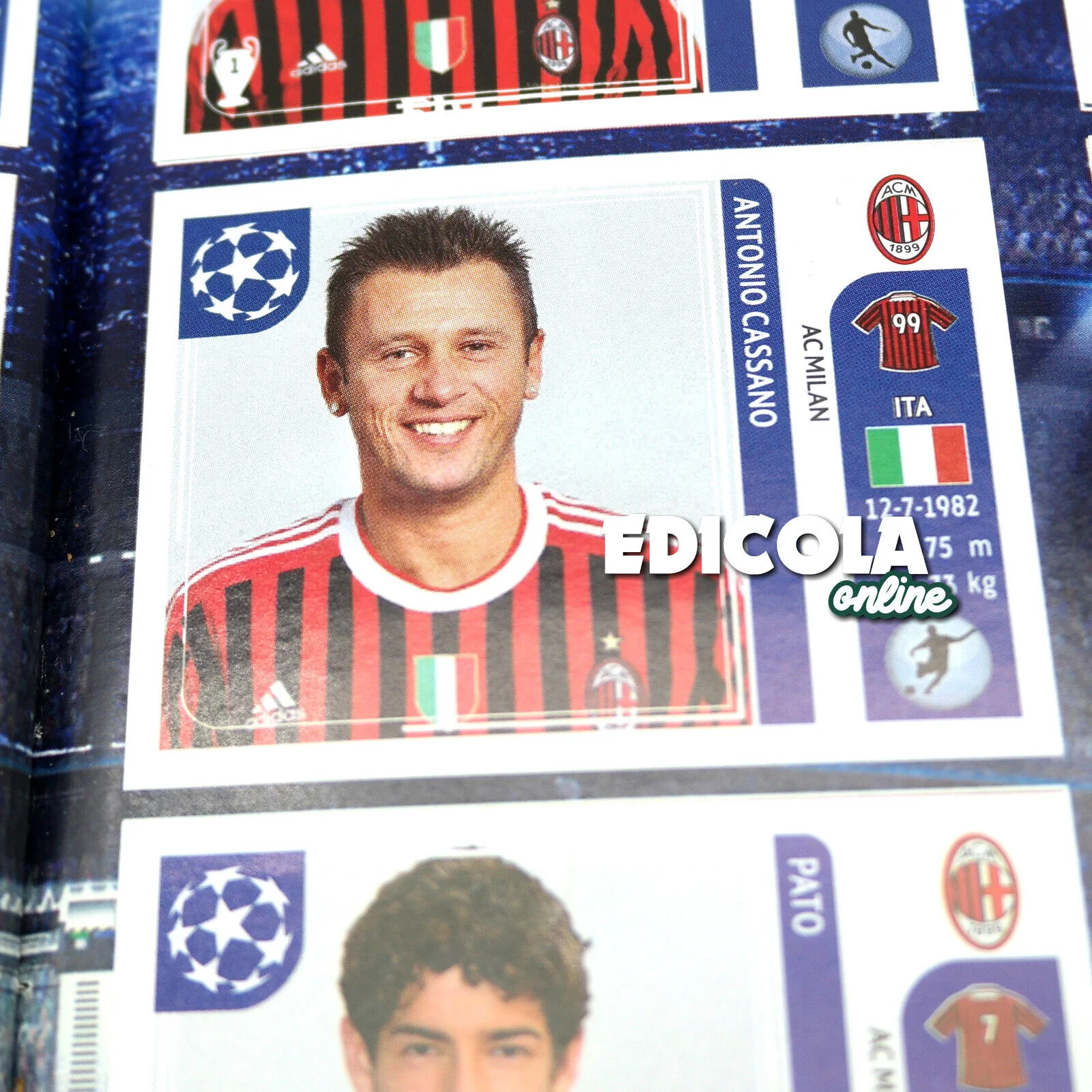Album Completo di Figurine Calciatori Panini CHAMPIONS LEAGUE 2011-12 Uefa 2012 - Image 21