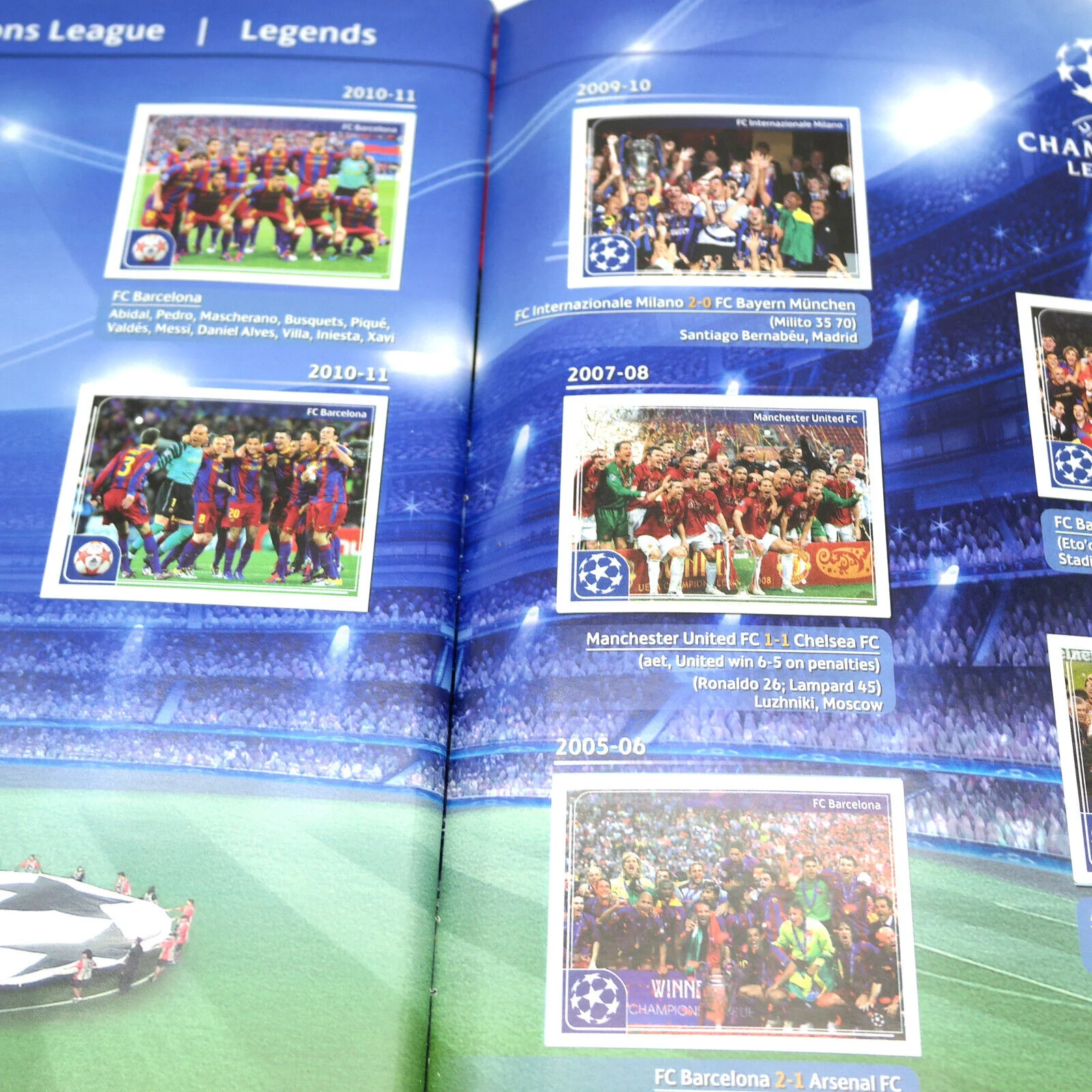 Album Completo di Figurine Calciatori Panini CHAMPIONS LEAGUE 2011-12 Uefa 2012 - Image 23