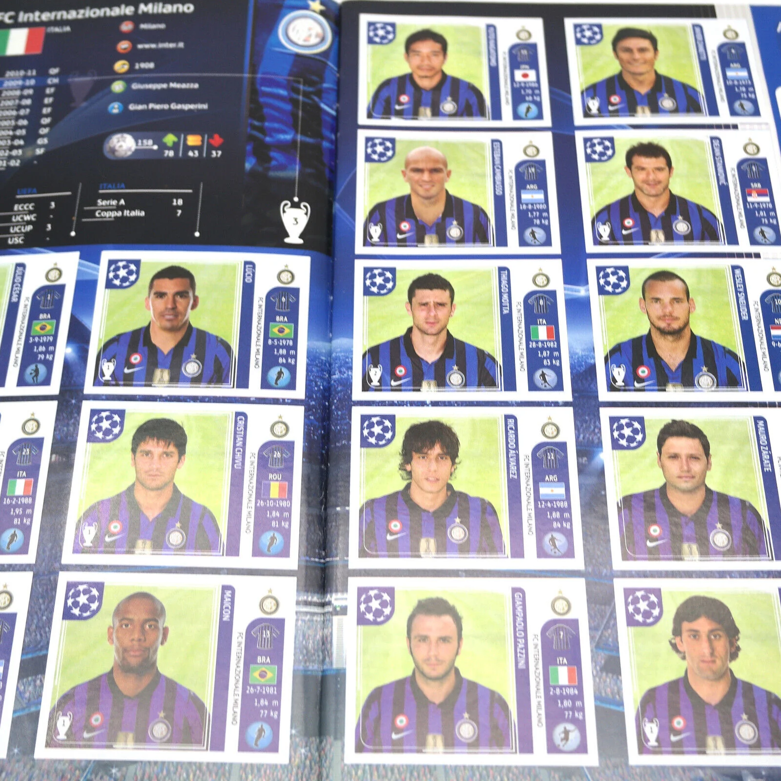 Album Completo di Figurine Calciatori Panini CHAMPIONS LEAGUE 2011-12 Uefa 2012 - Image 6