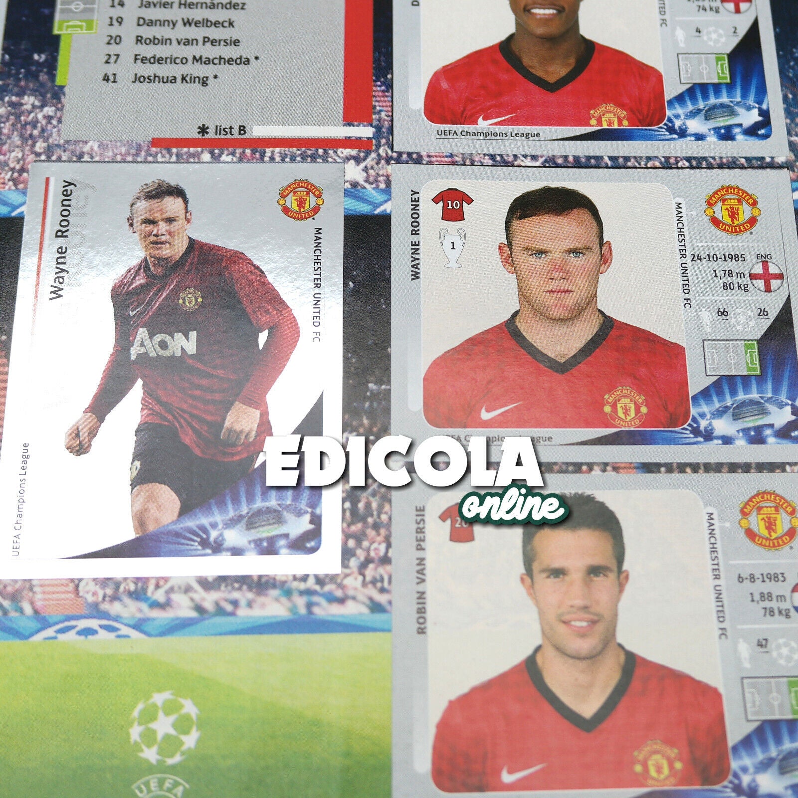 Album Completo di Figurine Calciatori Panini CHAMPIONS LEAGUE 2012-13 Uefa 2013 - Image 15