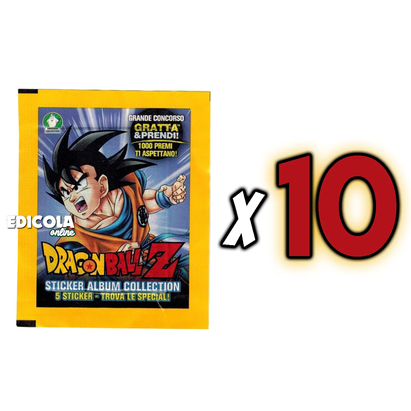 Album e/o Bustine di DRAGON BALL Z Figurine Sticker Dragonball Preziosi Vintage - Image 4