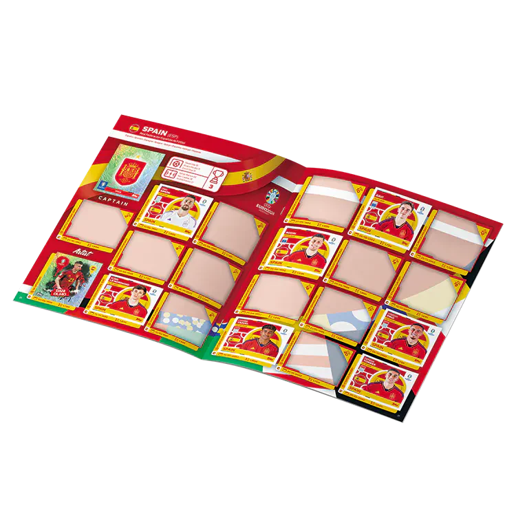 Album e/o Bustine di Figurine EURO 2024 Germany Topps Uefa 24 Official Stickers - Image 27