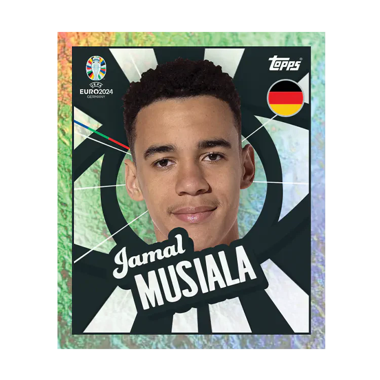 Album e/o Bustine di Figurine EURO 2024 Germany Topps Uefa 24 Official Stickers - Image 37