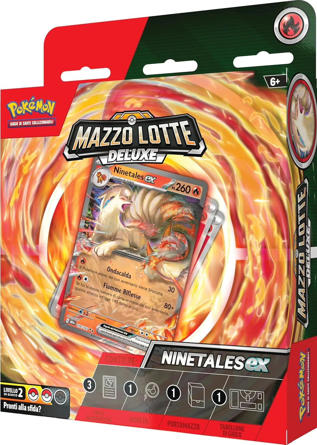 Box Pokemon GCC -  Mazzo Lotte DeLuxe - Ninetales ex e/o Zapdos ex - Image 3