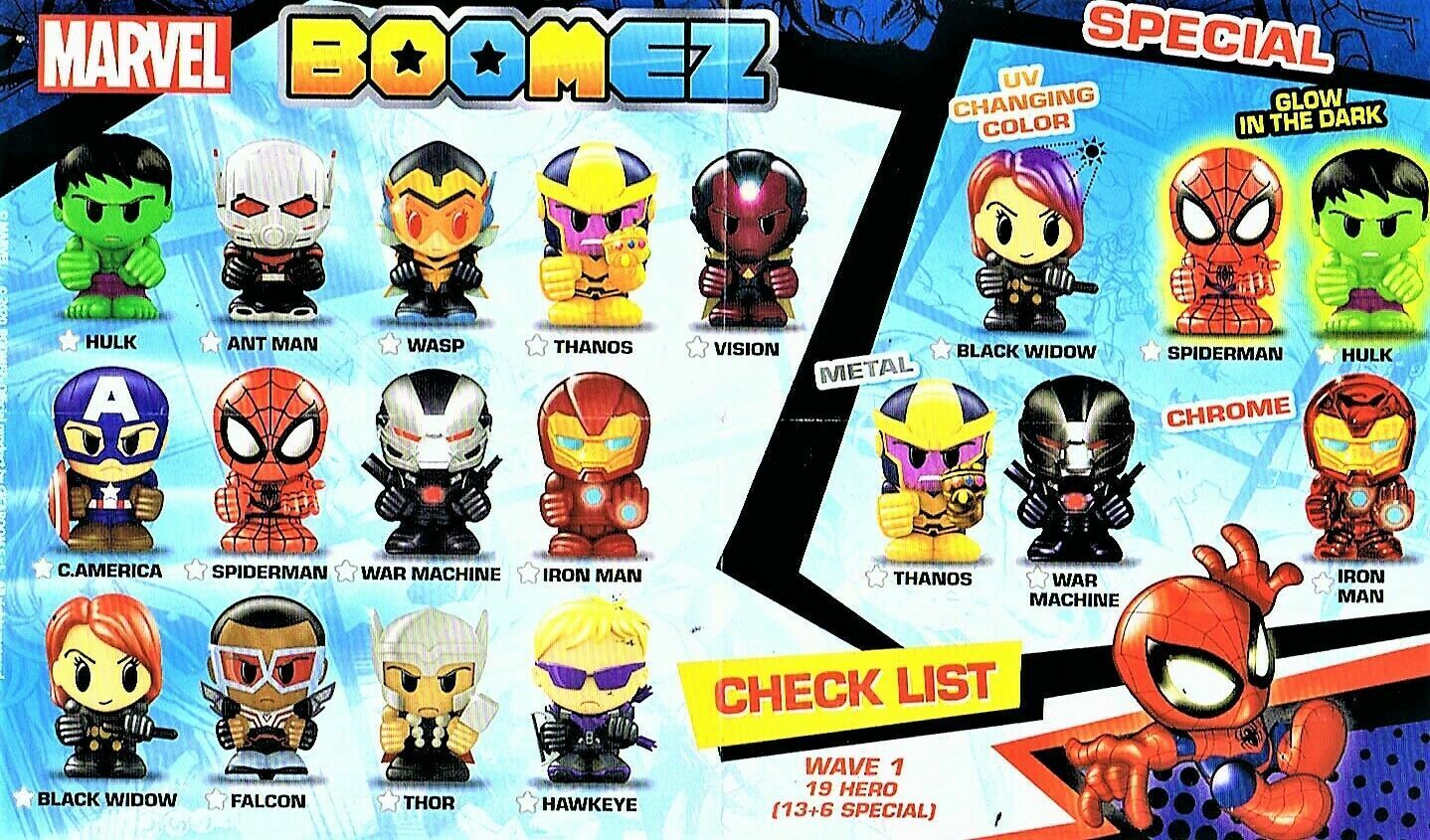 Busta a Sorpresa di BOOMEZ Marvel Wave 1 - Bustina Hero 3D Card Game - Image 3