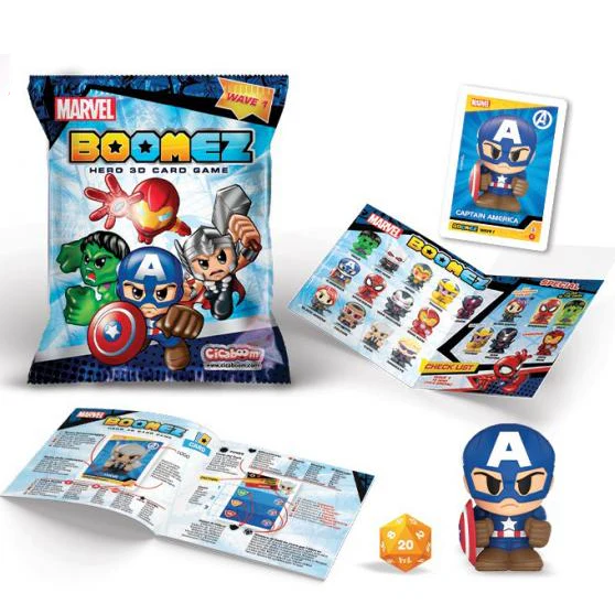 Busta a Sorpresa di BOOMEZ Marvel Wave 1 - Bustina Hero 3D Card Game - Image 5