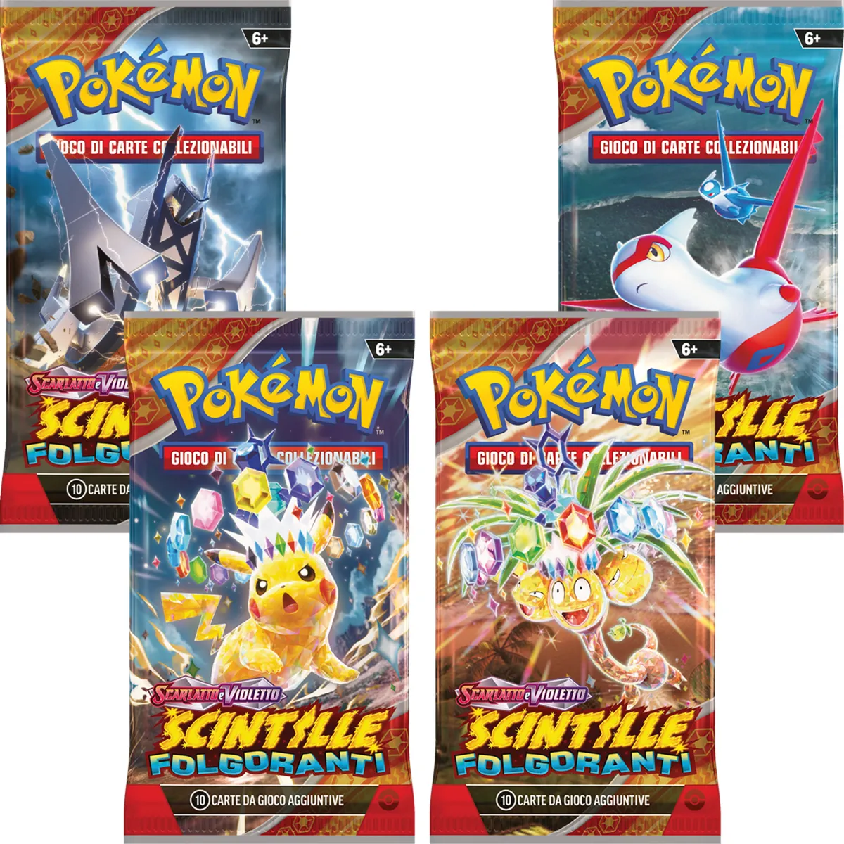 Bustine singole Pokémon ITA Sigillate - 10 Carte da Gioco espansioni in Italiano - Image 14