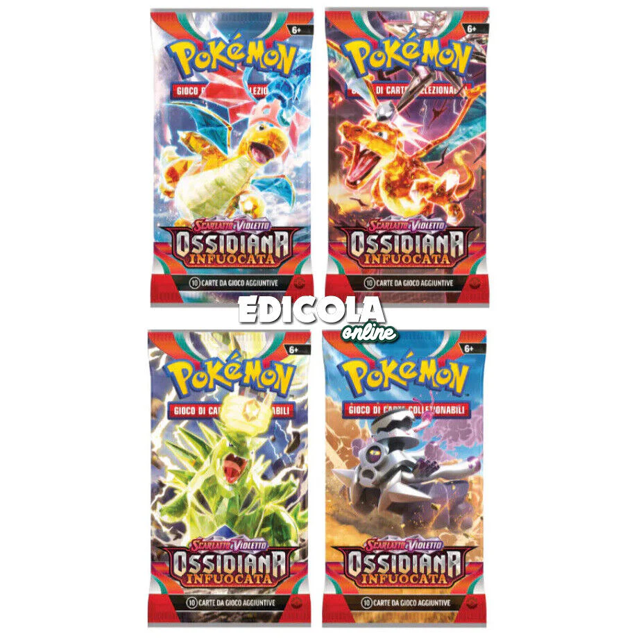 Bustine singole Pokémon ITA Sigillate - 10 Carte da Gioco espansioni in Italiano - Image 5