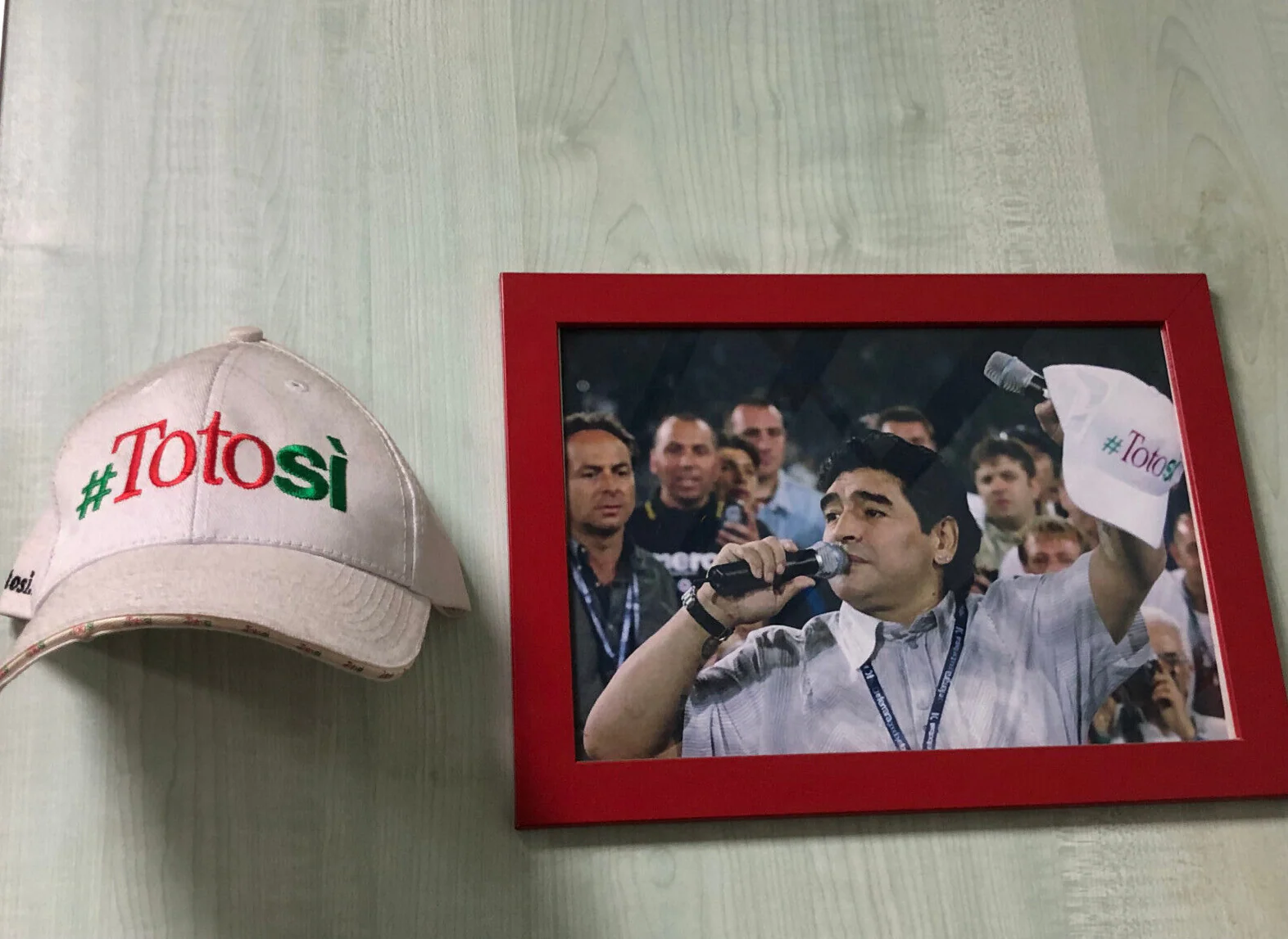 Cappello TOTOSI Addio Ciro Ferrara al San Paolo Ospite Diego Armando Maradona - Image 3