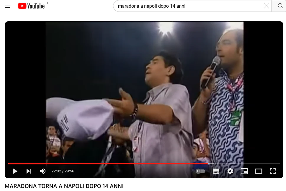 Cappello TOTOSI Addio Ciro Ferrara al San Paolo Ospite Diego Armando Maradona - Image 9