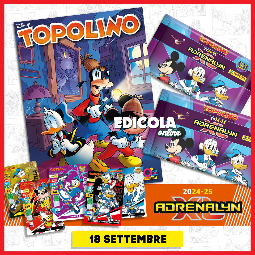 Collezione Completa TOPOLINO Adrenalyn XL 2024-25 (4 Uscite) - Image 4