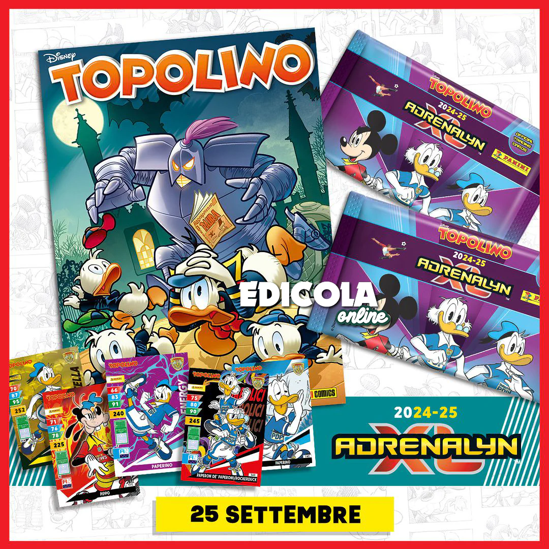 Collezione Completa TOPOLINO Adrenalyn XL 2024-25 (4 Uscite) - Image 5