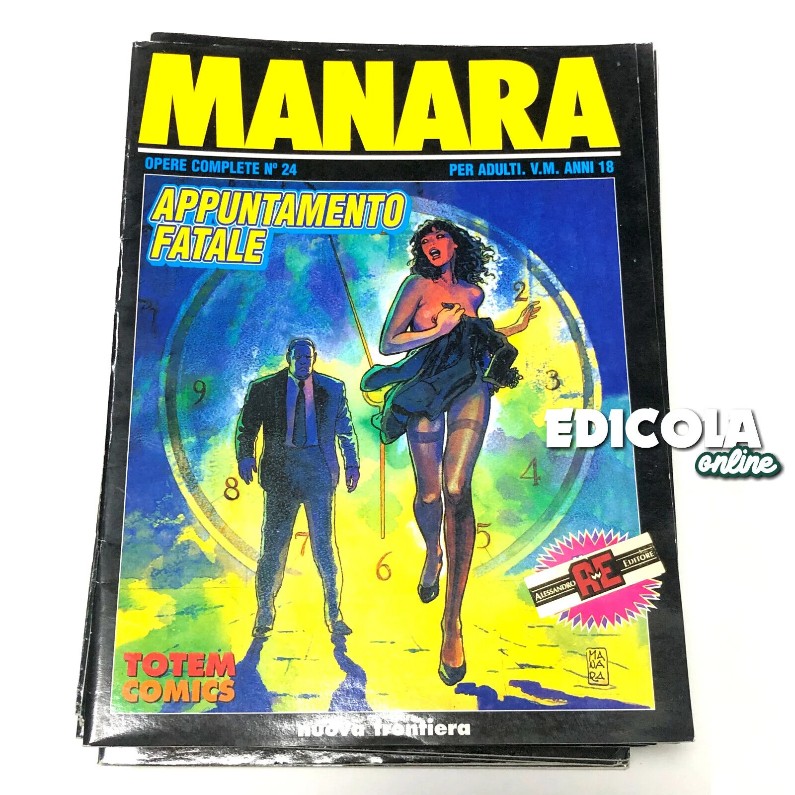 Collezione Completa di 24 fumetti per adulti Milo MANARA le Opere Complete Erotici Lotto - Image 3