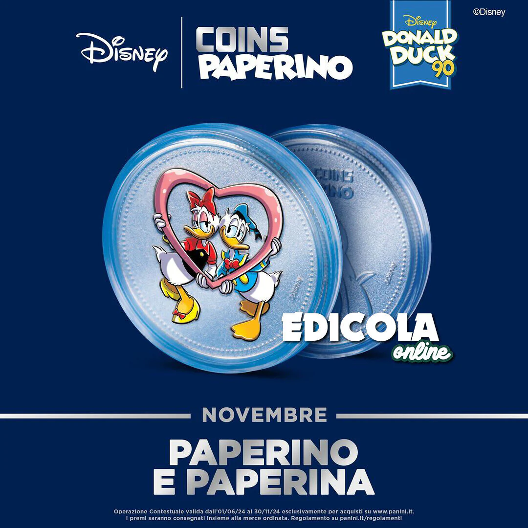 Collezione Speciale Monete Argentate COINS DISNEY di Paperino 90 anni Donald Duck - Image 7