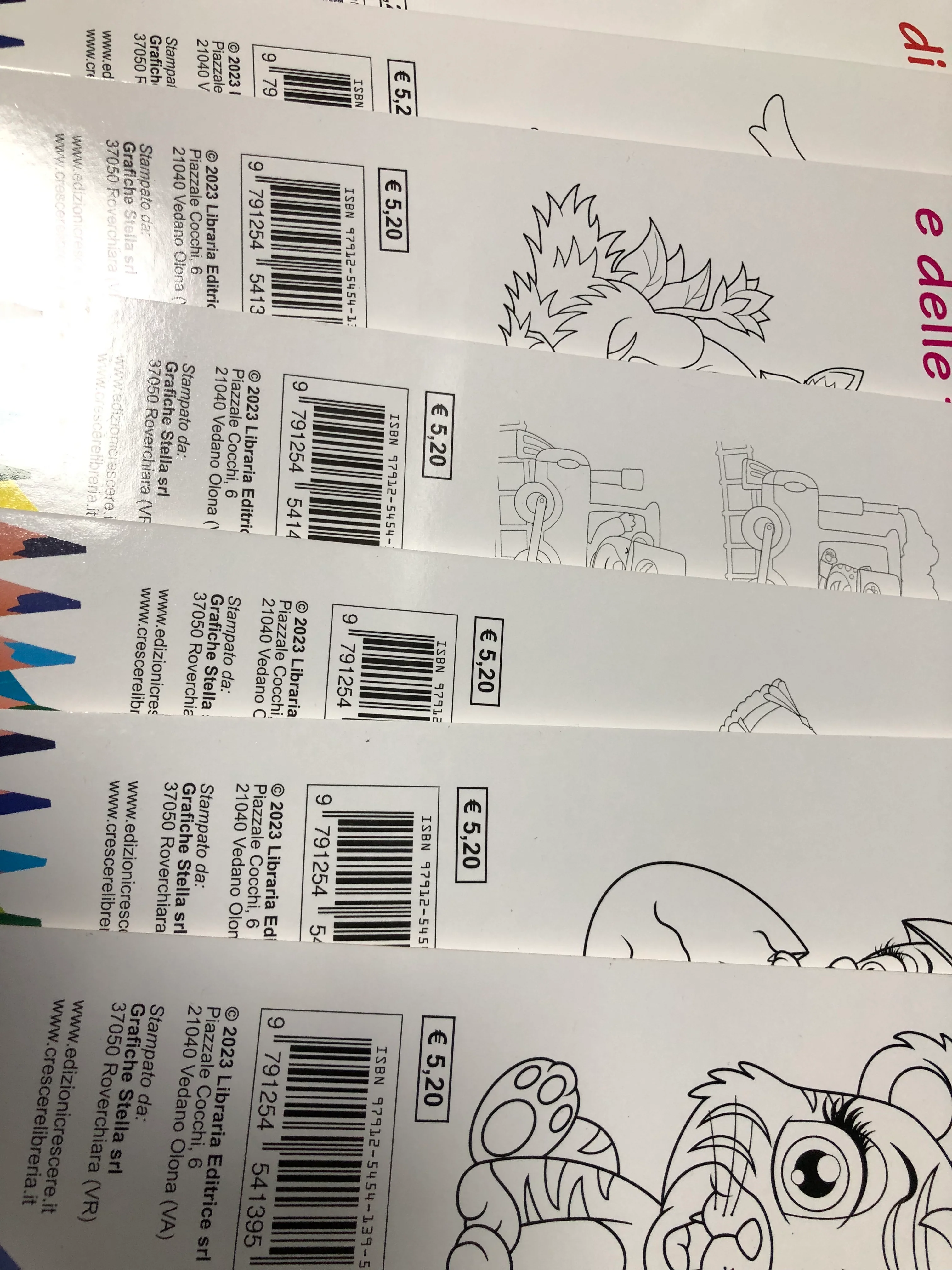 Stock di LIBRI da COLORARE per Bambini - Nuovi da Edicola - Image 9